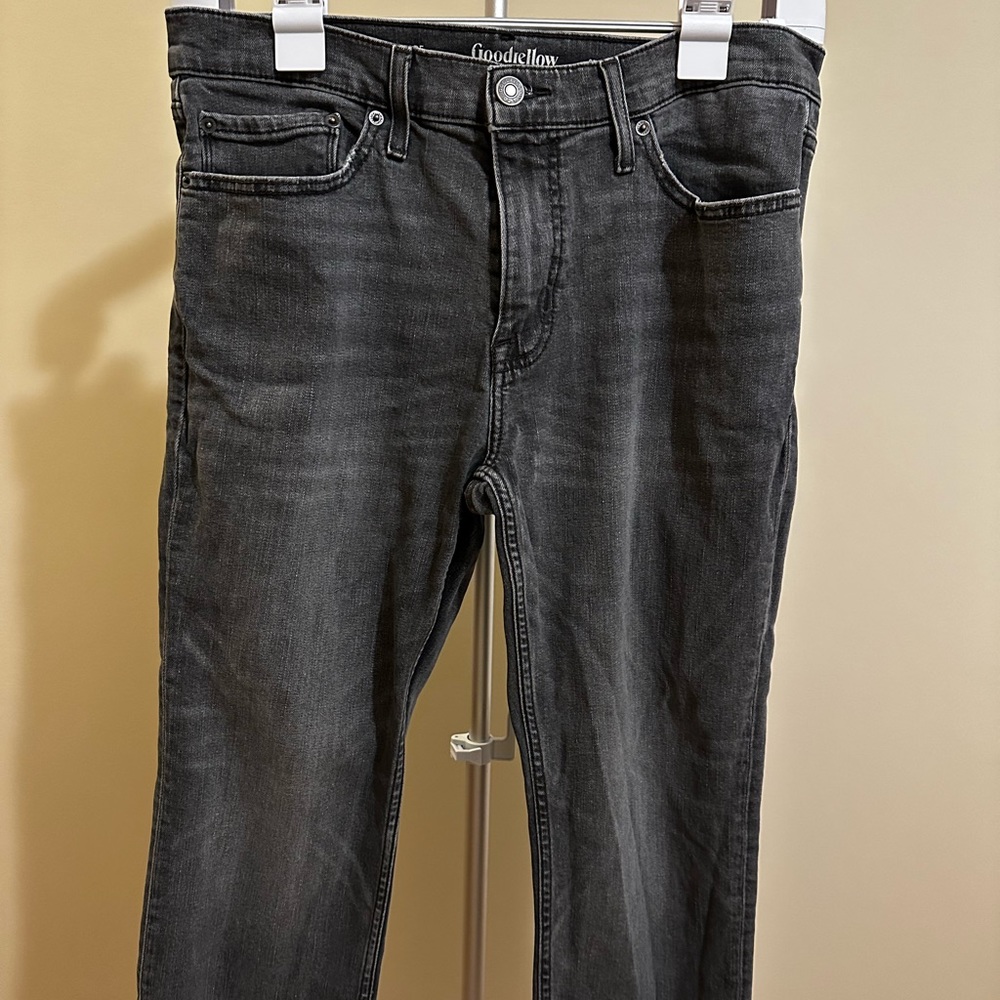 Dark Grey Wash Jeans